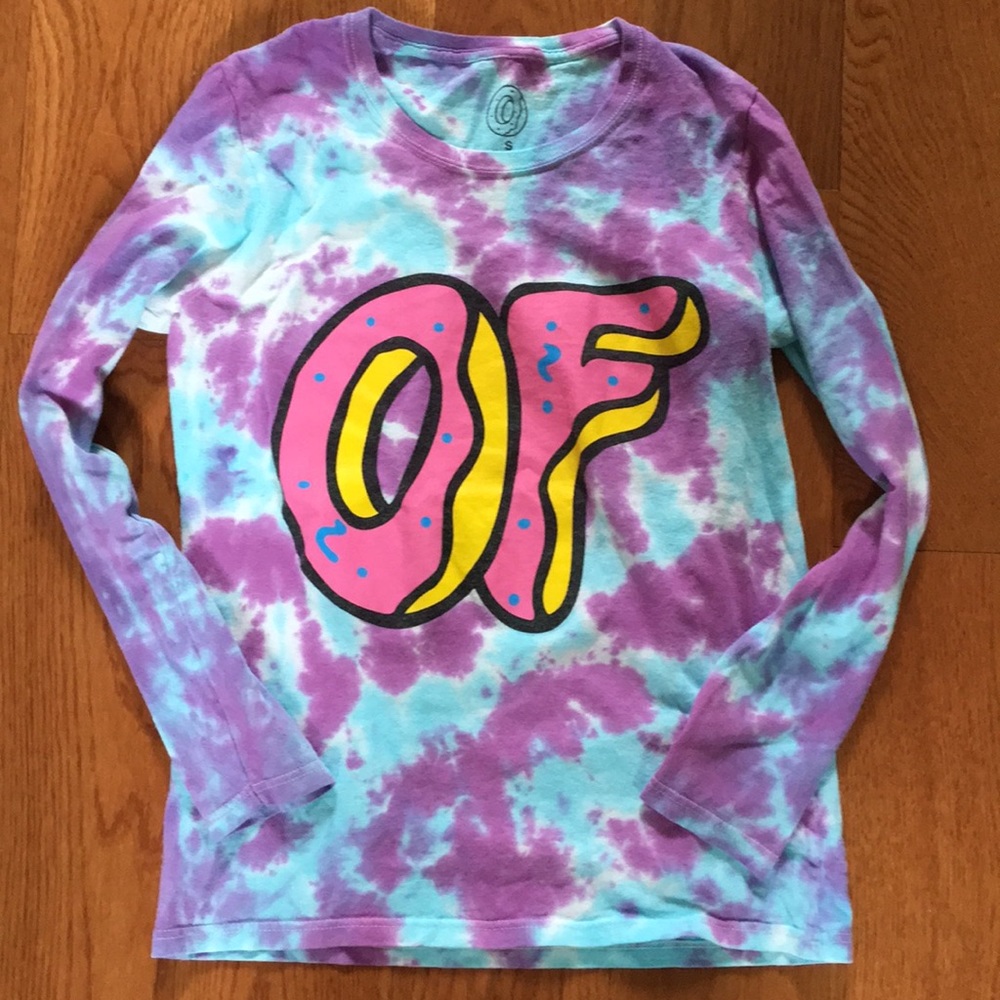 Odd future long sleeve the-dyed T-shirt